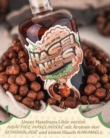 Hazellujah - Voll auf die Haselnuss, Likör, 20%vol., 0,5 ltr.